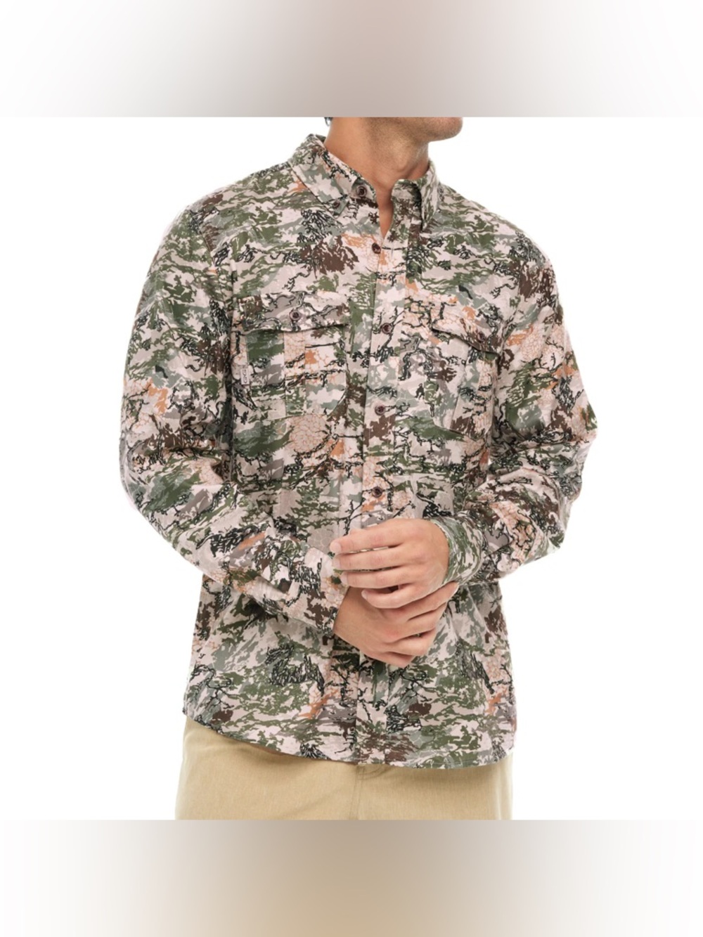 GameGuard Digital Flannel Long Sleeve Shirt NWT! size XL